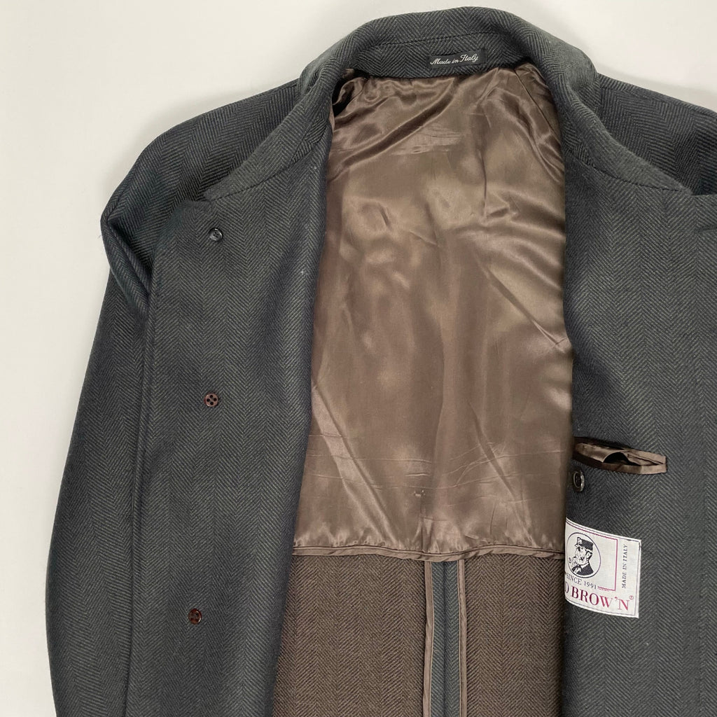 VINTAGE ヴィンテージ / ユーロヴィンテージ バージンウールバルマカーンコート イタリア製 SIZE：50