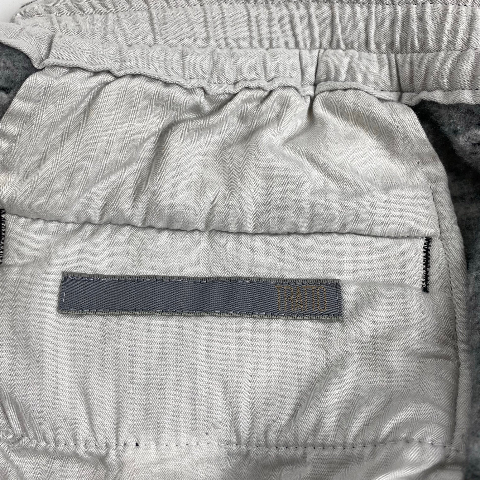 TRATTO トラット / ゴルフ ニットパンツ  スラックス ストラスブルゴ取り扱い 参考定価：30,000程度 SIZE：W82