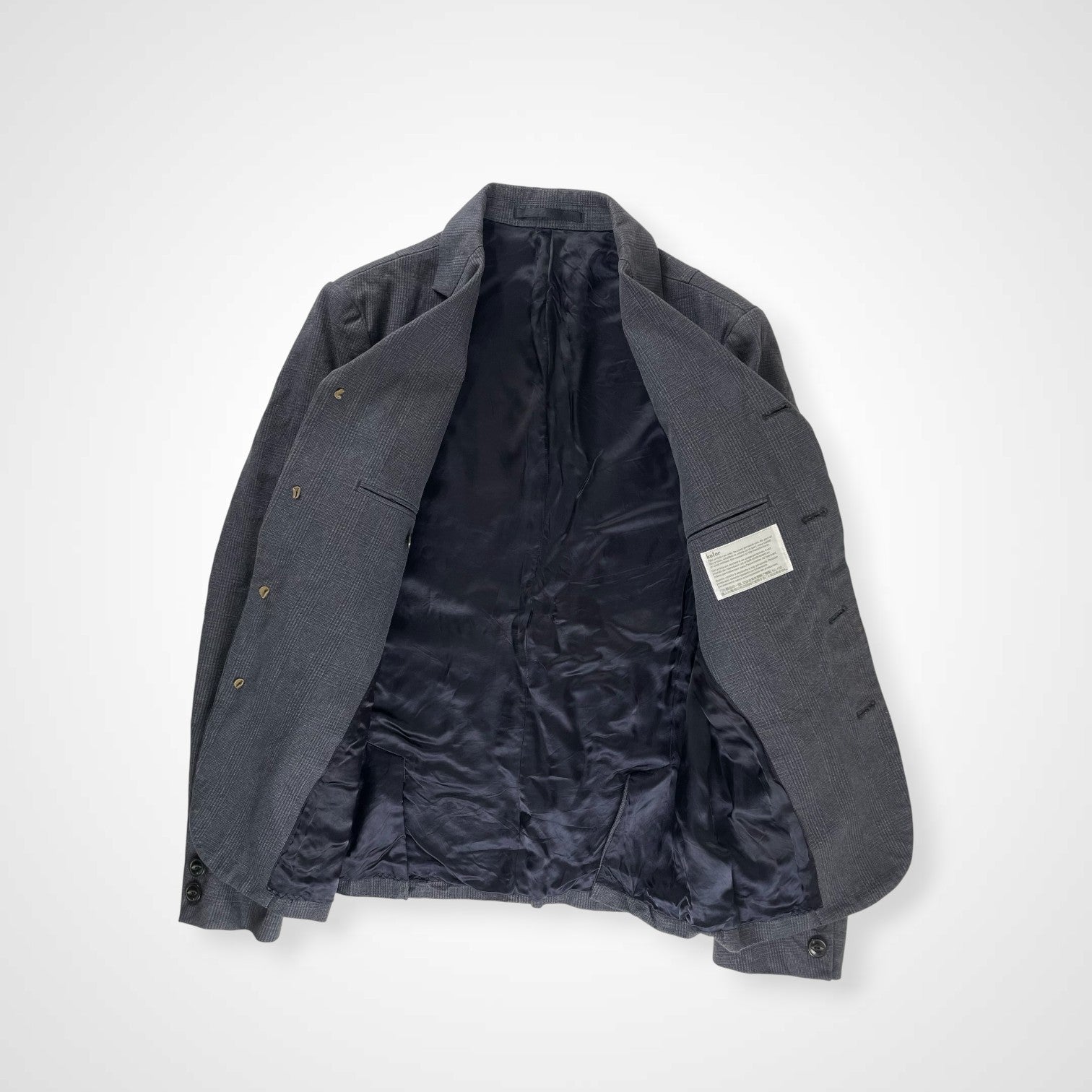 kolor カラー / コットンサージパッカリングセットアップ グレー 参考定価：80,000程度 SIZE：1
