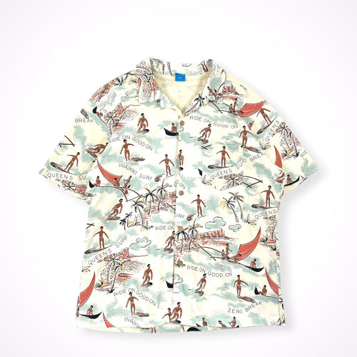 good on / US生地コットンアロハシャツ SIZE:M