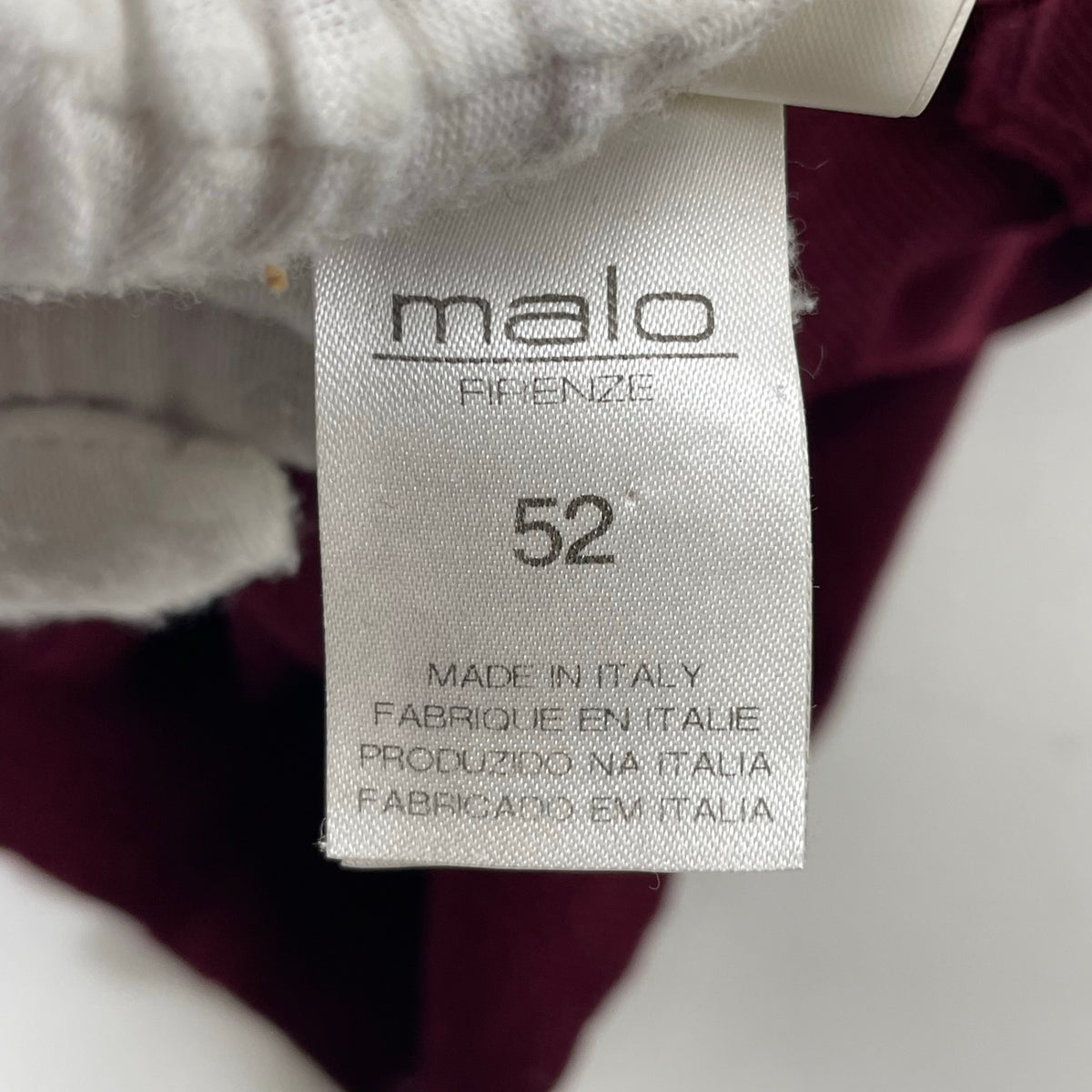 malo / ピュアウールニットベスト 参考定価：100,000程度 SIZE:52
