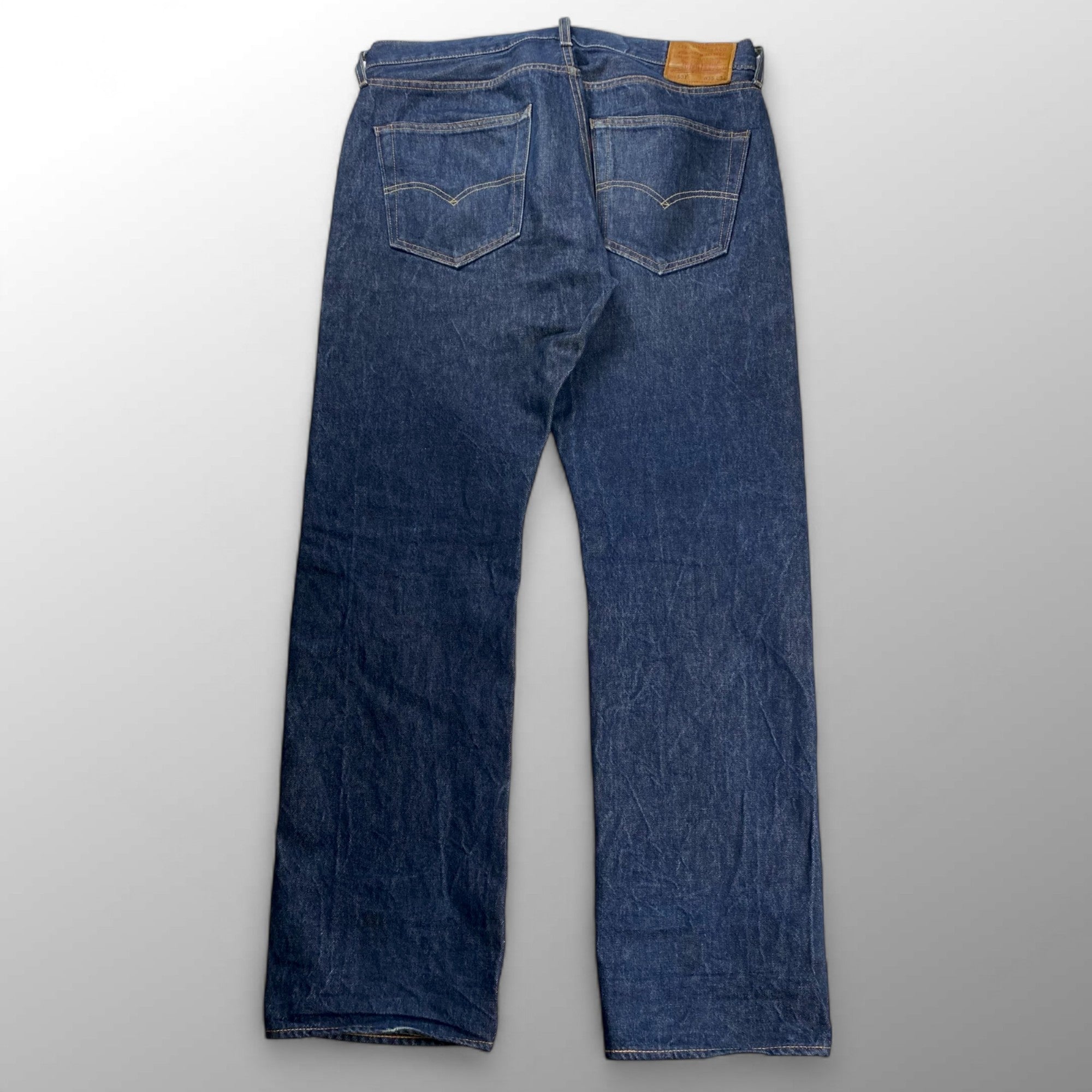 Levi's リーバイス / 501デニムパンツ コーンデニムホワイトオーク 濃紺 USA製 参考定価：23,000程度 SIZE：W36 L34