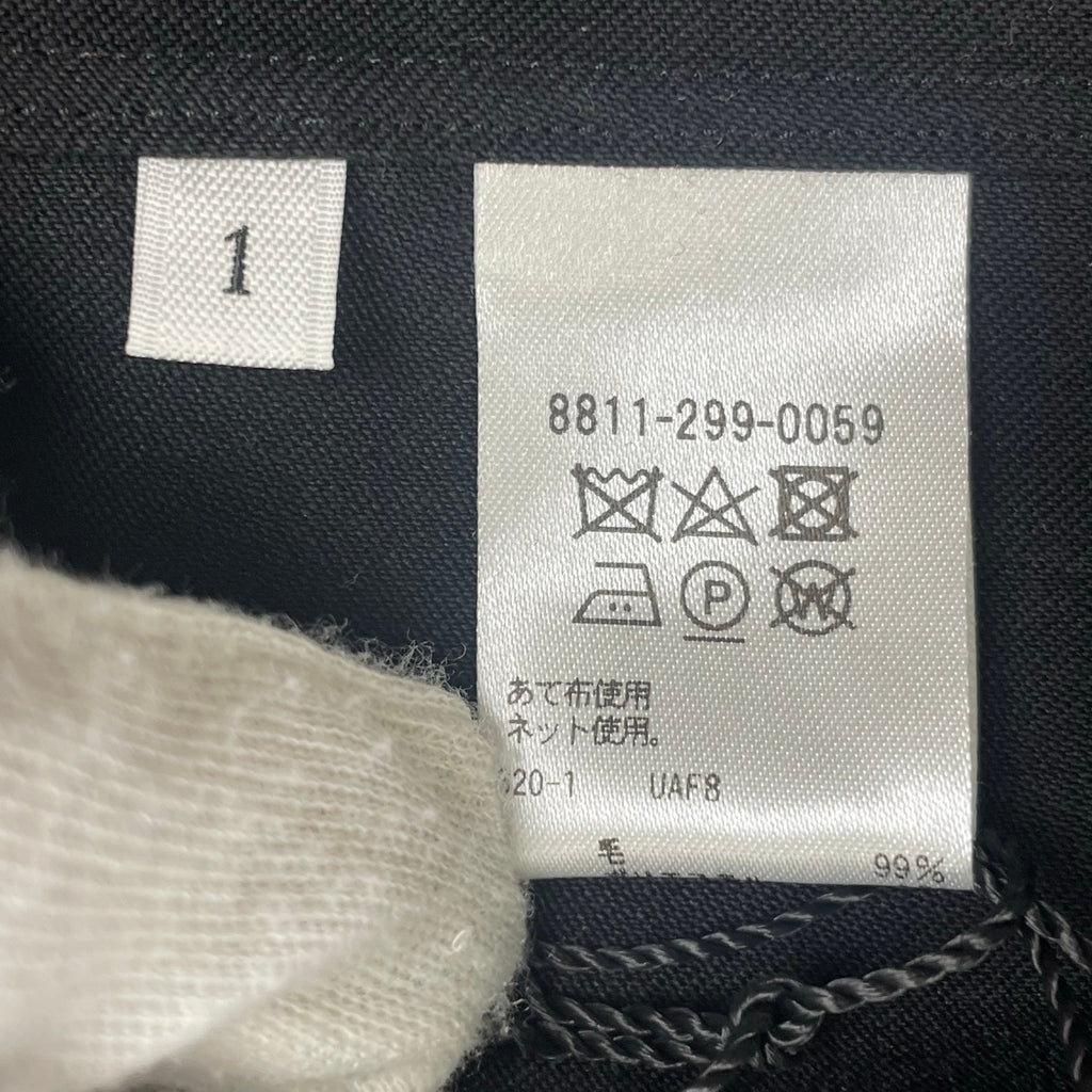 LOEFF ISETAN SALON別注 ロエフ 伊勢丹 / LF W GABA REG SHT ギャバジンウールシャツ 参考定価：32,000+tax SIZE:1