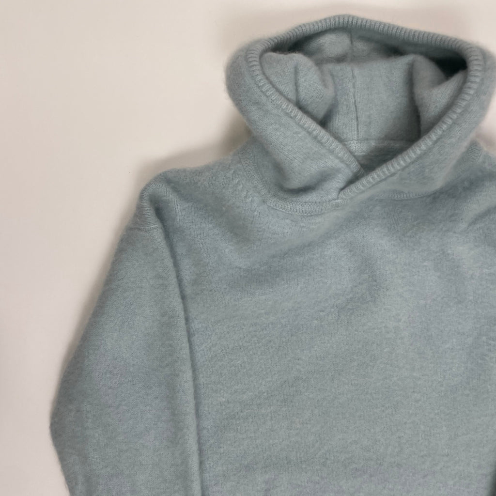 ARROW57 田中さんのセーター / Ｃ.HOOカシミヤニットパーカー スカイブルー SIZE：S