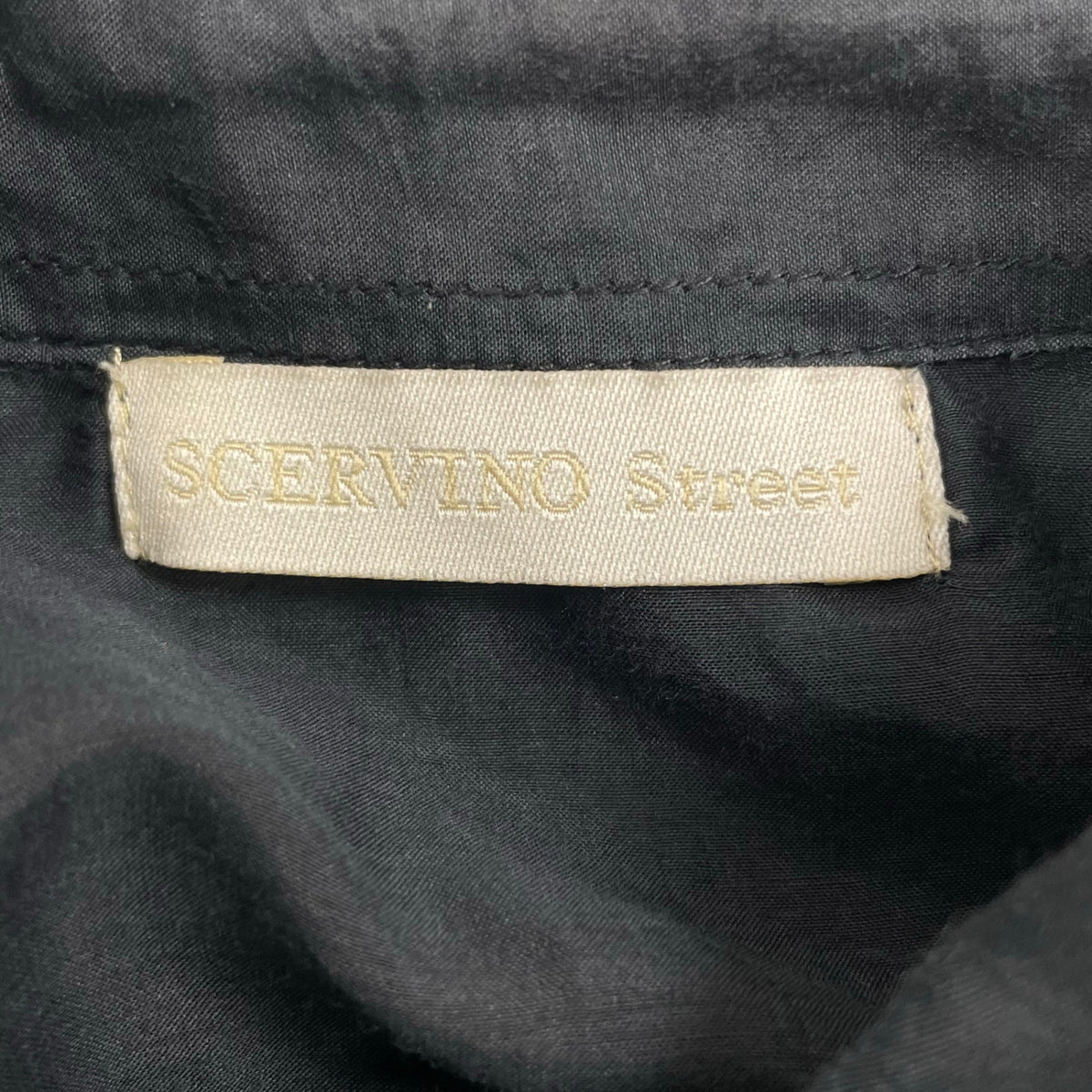 SCERVINO STREET / 長袖レース刺繍チュニックシャツ 参考定価：70,000程度 SIZE:46