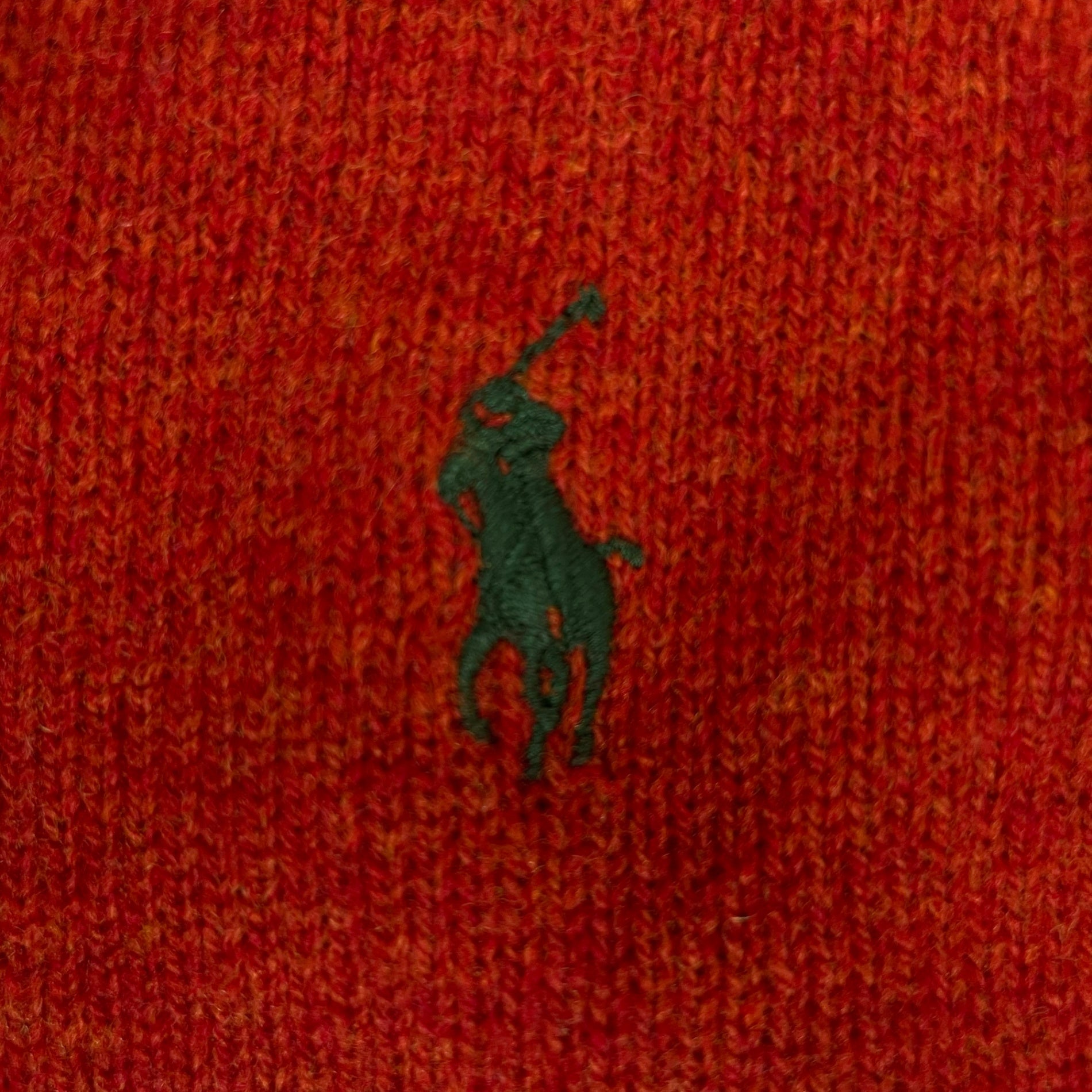 Polo by Ralph Lauren ポロバイラルフローレン / ヴィンテージ ラムウールVネックニット SIZE:S