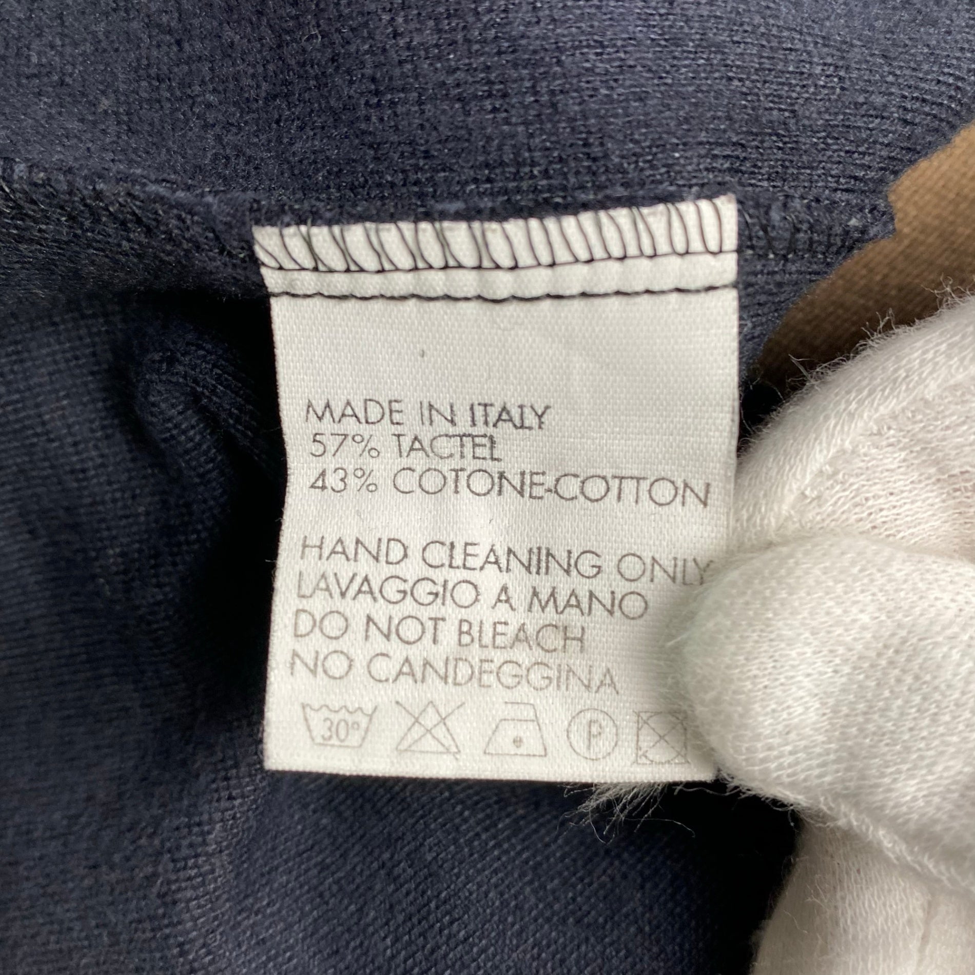 DIRK BIKKEMBERGS ダーク ビッケンバーグ / アーカイブ ブロックパターンTシャツ カーキ ブルー ブラック SIZE:S