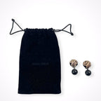 GIORGIO ARMANI / カービング オリエンタルイヤリング 参考定価：70,000程度