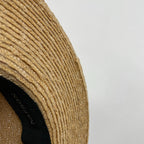 NAPRON ナプロン / ストローハット カンカン帽 参考定価：18,000程度 頭囲：58