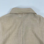 MaxMara / ピュアリネンロングシャツ 白タグ 参考定価：60,000程度 SIZE:38