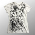 PRINCE PETER プリンス ピーター / ノースリーブ プリントカットソー NYブランド SIZE：L
