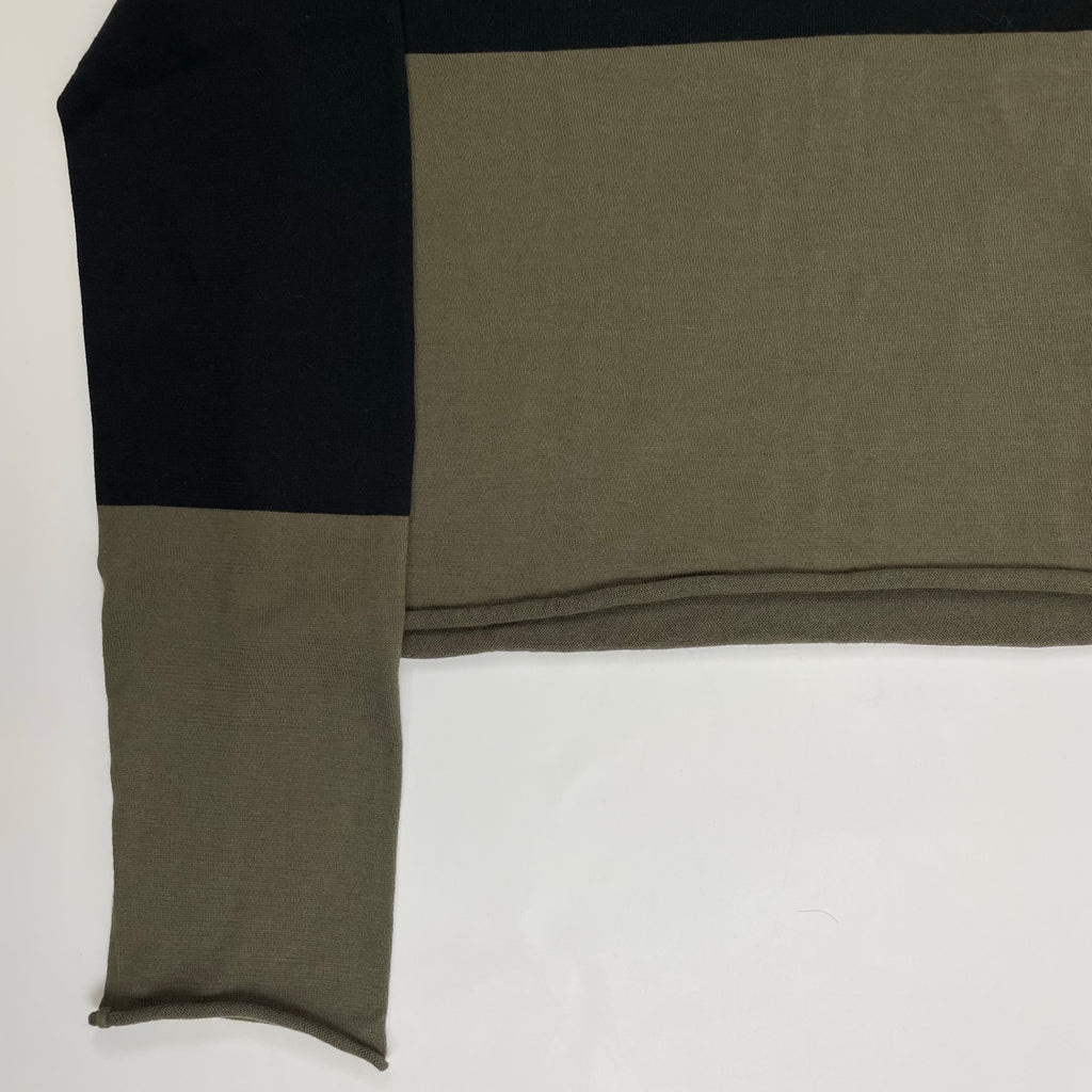 MARNI マルニ / クロップドバイカラーニット 参考定価：80,000程度 SIZE:44