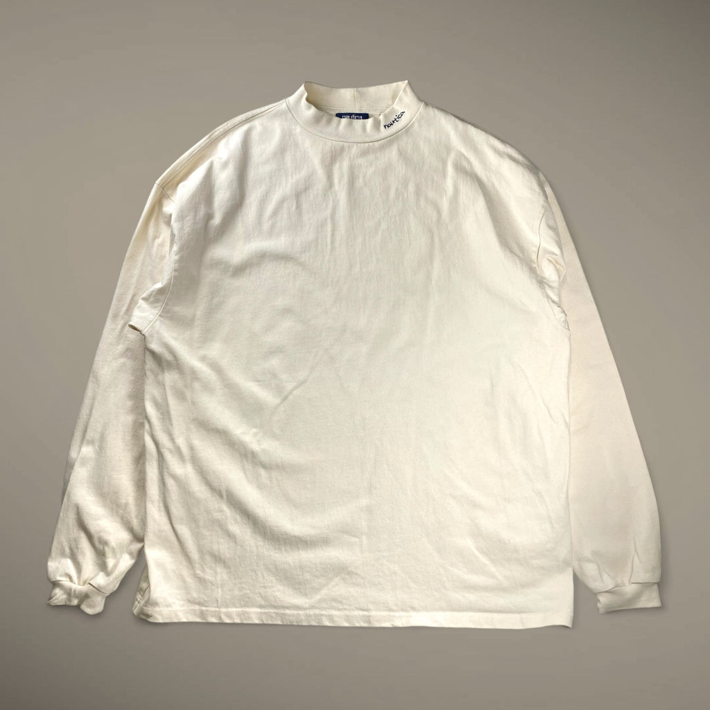 nautica ノーティカ / TOO HEAVY Mock Neck L/S モックネック TOO BIGシリーズ 長谷川昭雄 SIZE:XL