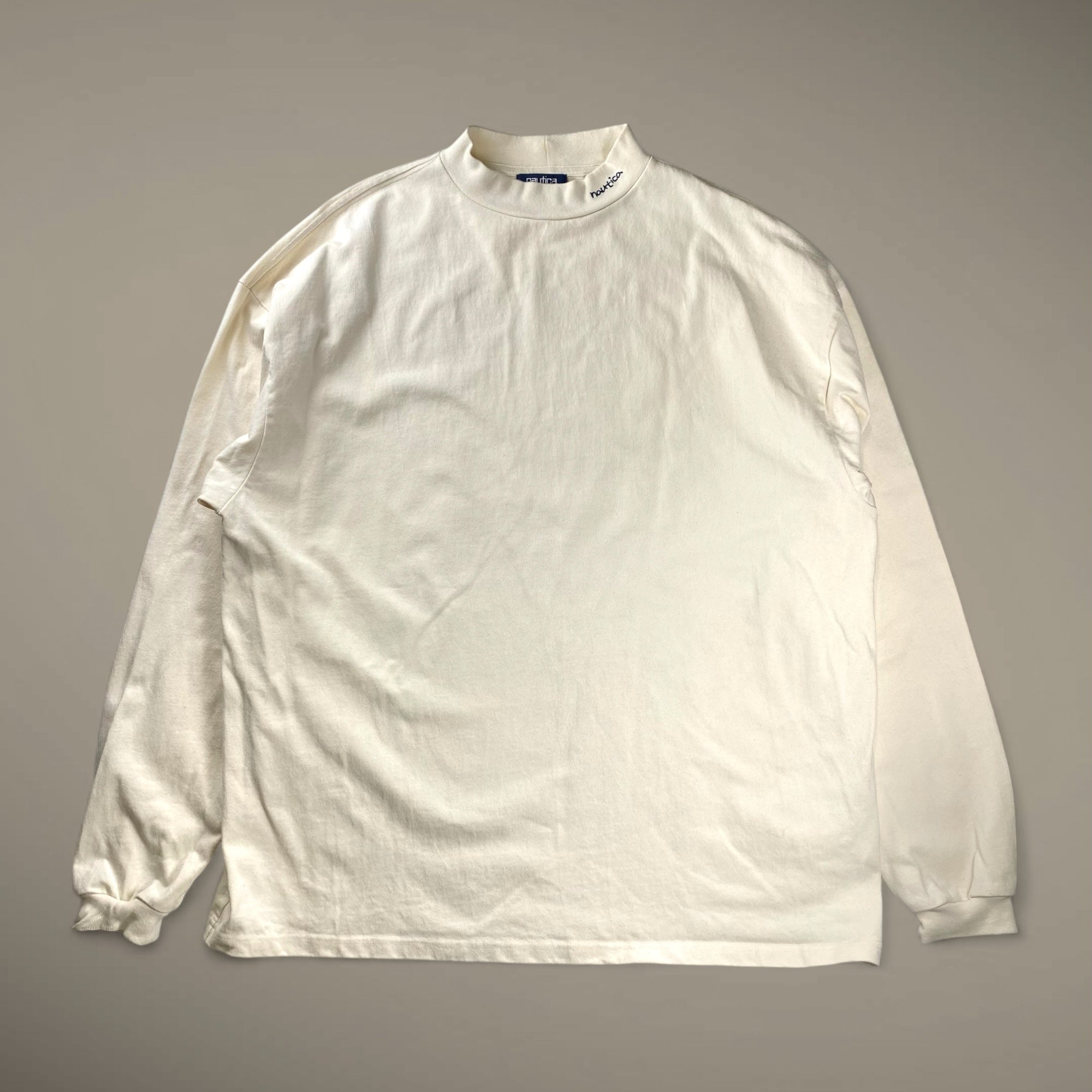 nautica ノーティカ / TOO HEAVY Mock Neck L/S モックネック TOO BIGシリーズ 長谷川昭雄 SIZE:XL