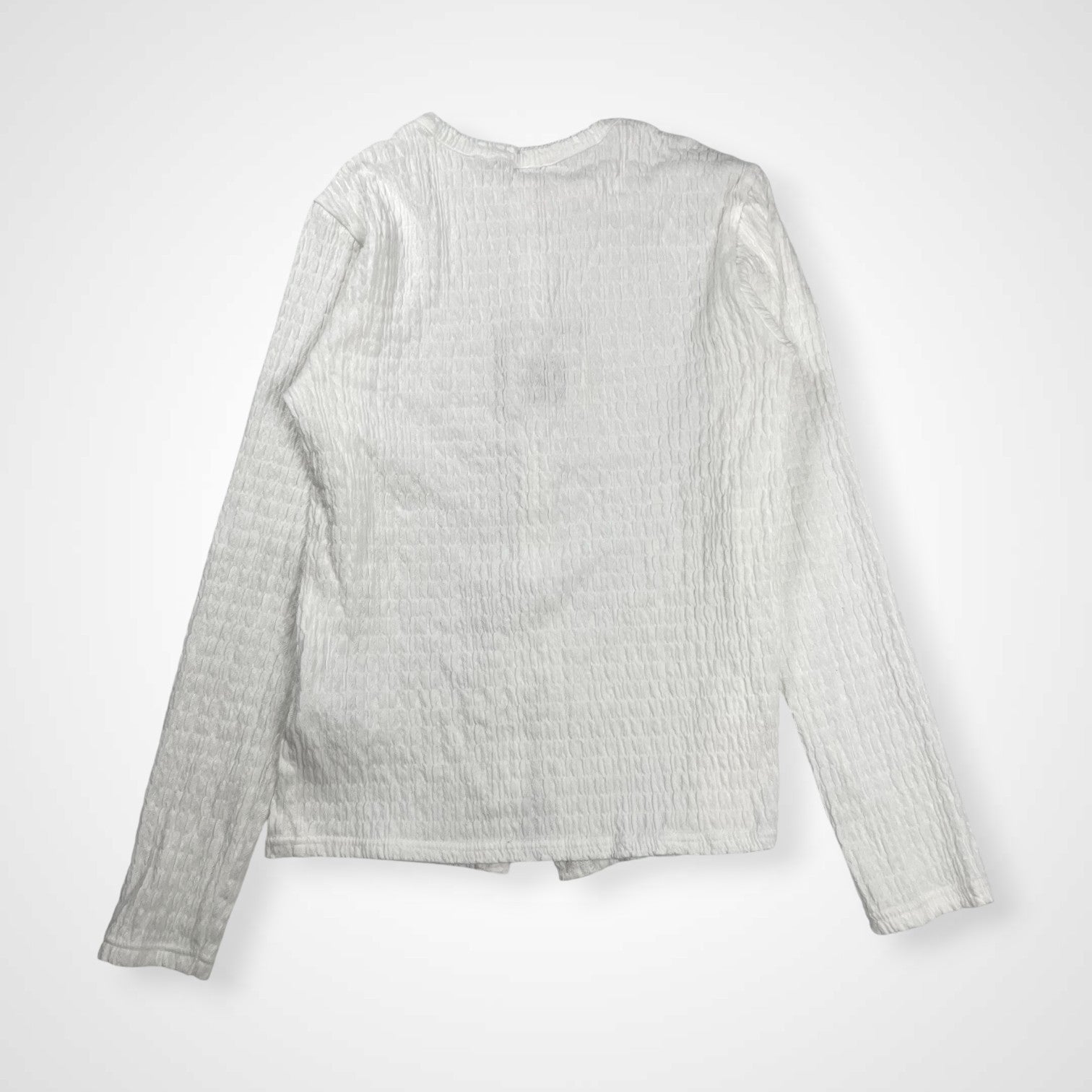 fig London フィグロンドン / ギャザーシャツ ホワイト 未使用タグ付 参考定価：12,000+tax SIZE:FREE
