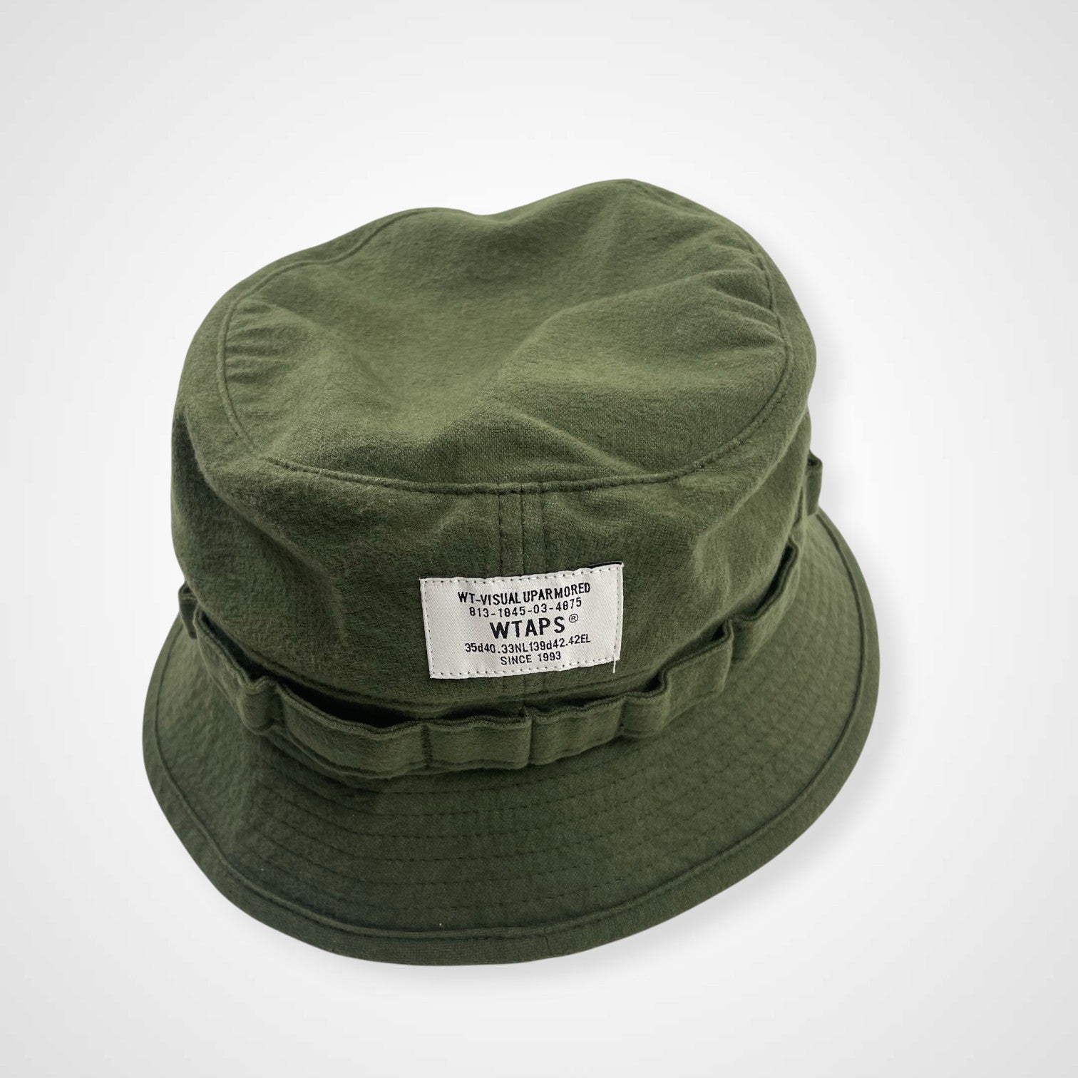 WTAPS ダブルタップス / Jungle / Hat / Cotton Twill カーキ 極美品 24FW