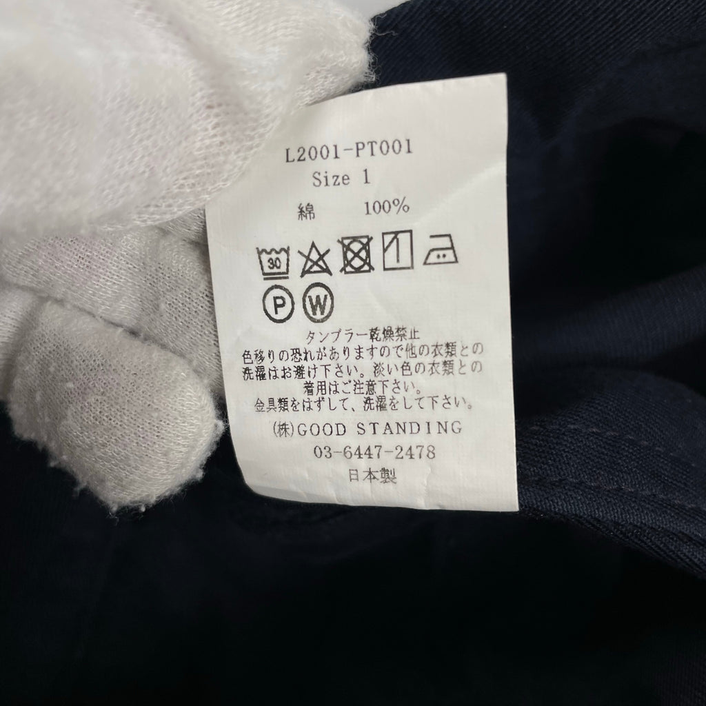 LENO リノ / Double Belted Gurkha Trousers グルカパンツ ネイビー 参考定価：23,000+tax SIZE:1