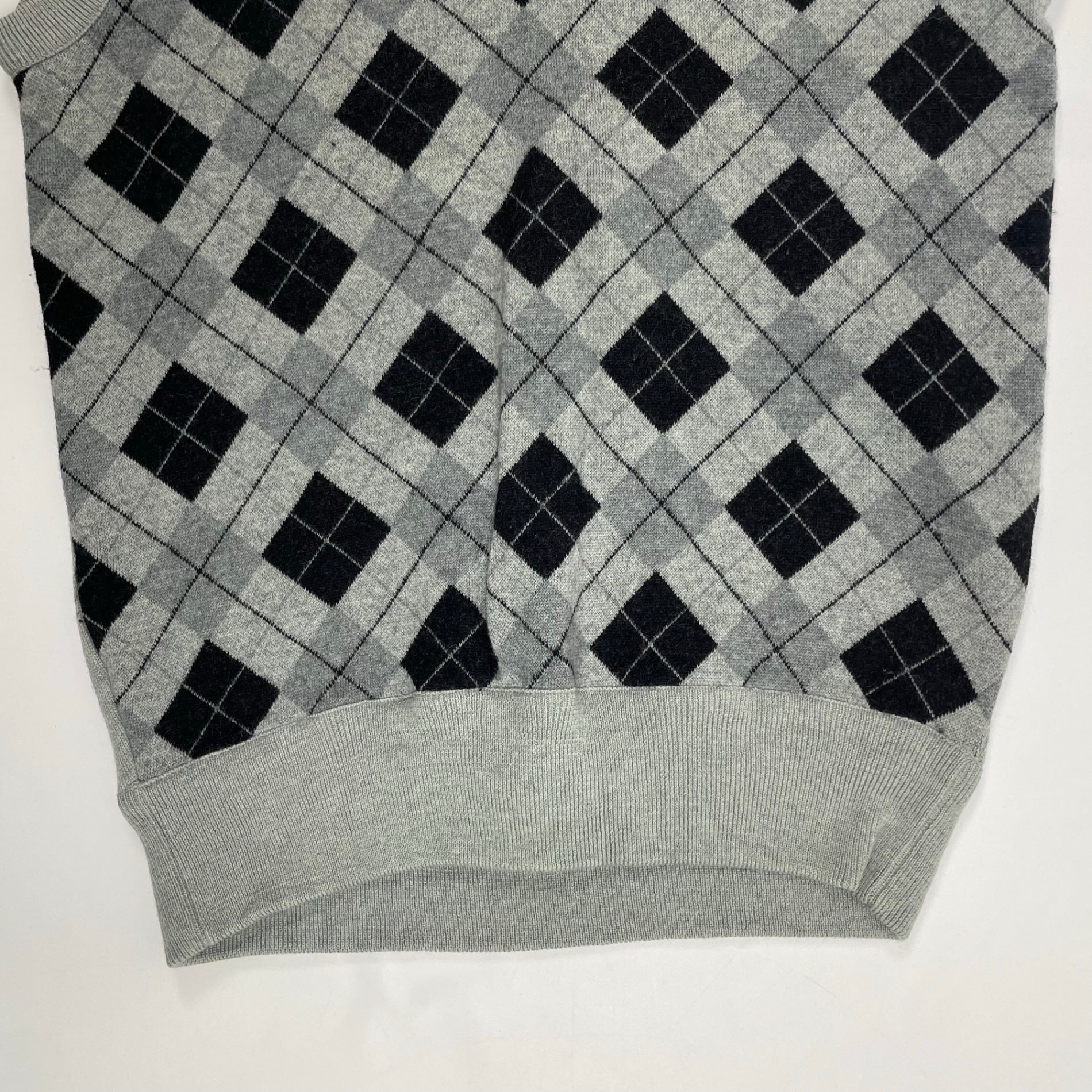 VINTAGE LACOSTE ラコステ / ヴィンテージ アーガイルニットベスト SIZE：2