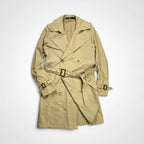 POLO RALPH LAUREN ポロ ラルフローレン / 100％コットンギャバ トレンチコート Dカン ガーメントカバー付 参考定価：89,000+tax SIZE:S