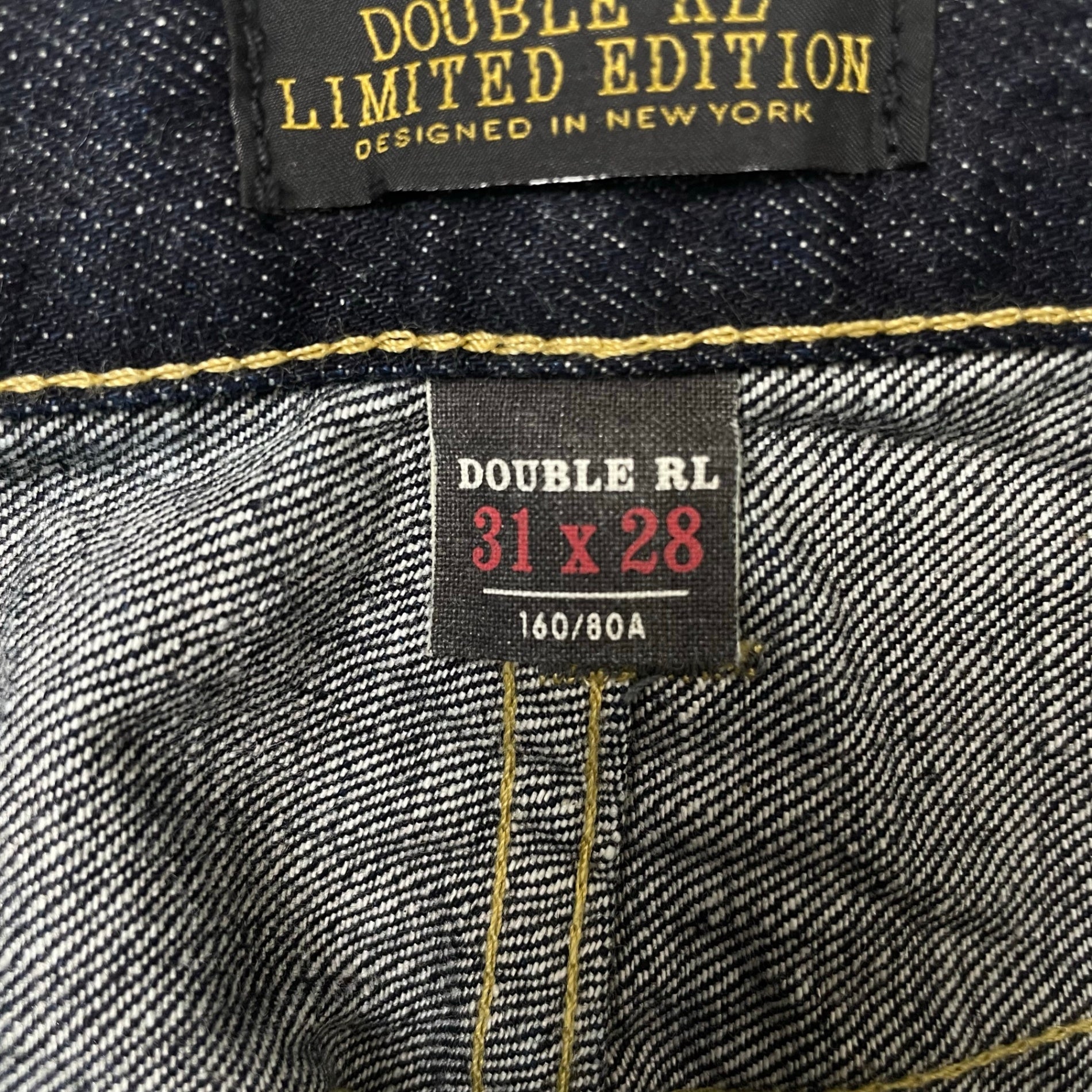 RRL × BEAMS PLUS / 1944 VINTAGE 5POCKET JEANS R254 SIZE:31×28