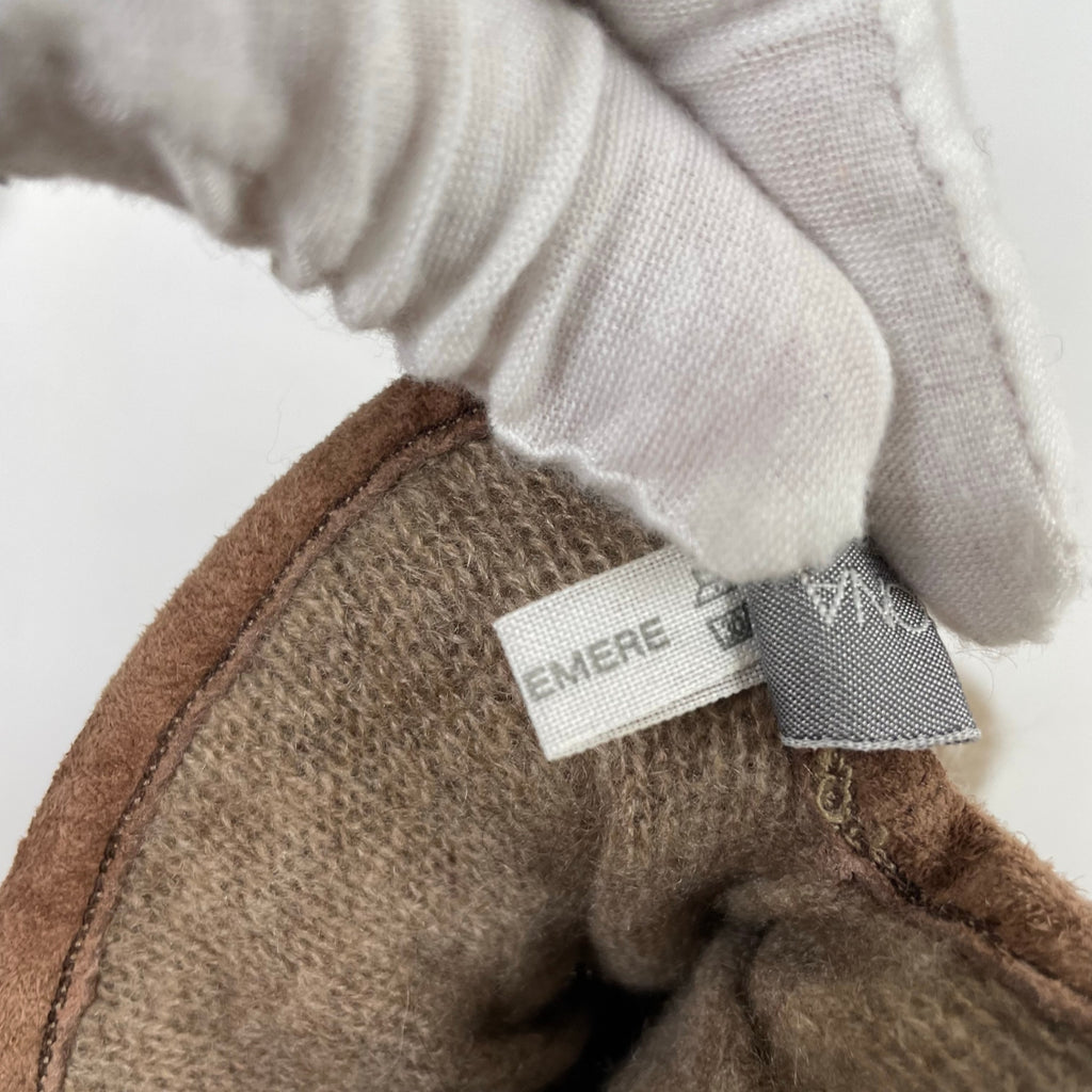 AGNONA / カシミヤニットグローブ 手袋 参考定価：65,000程度