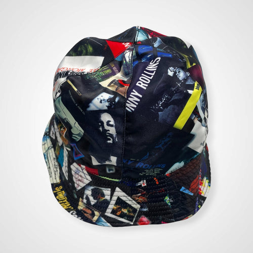68 BROTHERS × APPLEBUM アップルバム / REVERSIBLE HAT JAZZ TEXTILE  バケットハット ブラック 頭囲：60cm