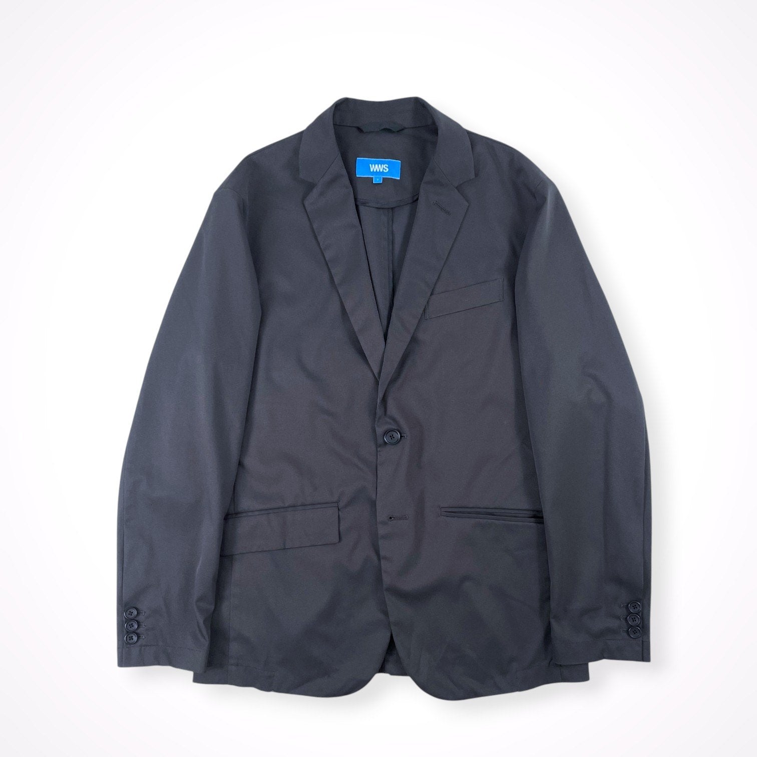 WWS WORK WEAR SUITS / セットアップBizスーツ 参考定価：37,000程度 SIZE:ジャケットS パンツXS