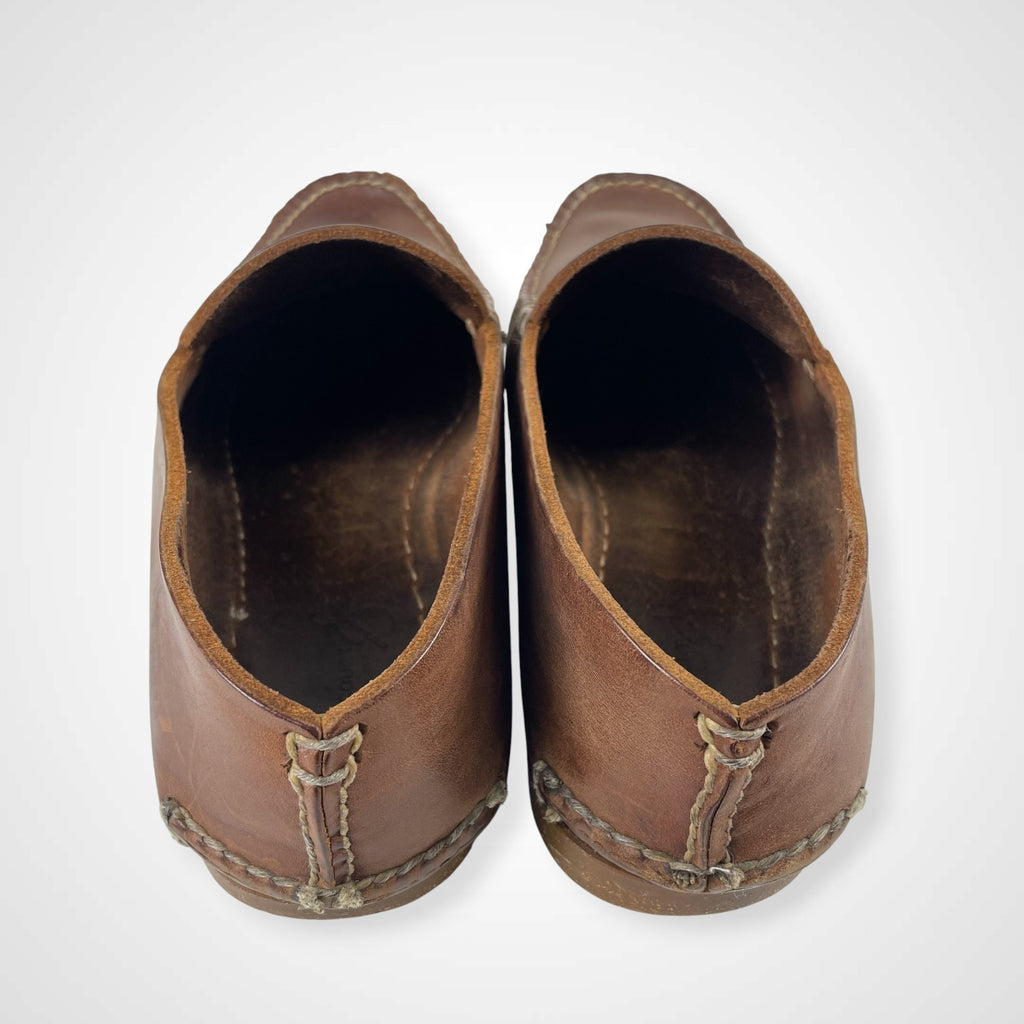 RANCOURT × BEAMS PLUS ランコート ビームスプラス / レザーローファー Collarless Venetian Loafer Chromexcel 参考定価：50,000+tax SIZE:7(実質サイズ26.5-27cm程度)