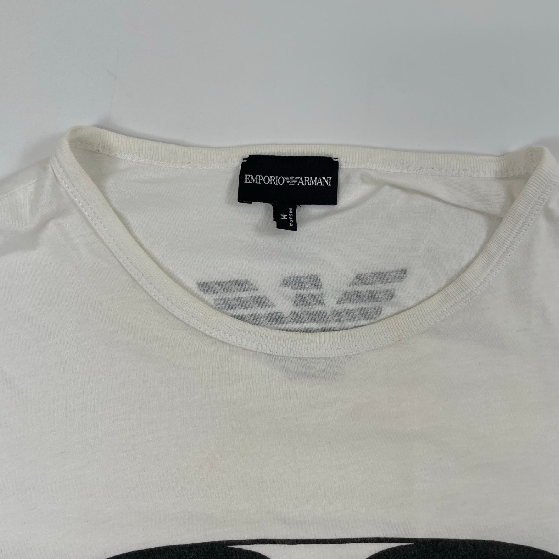 EMPORIO ARMANI / ティアドロップTEE 参考定価：20,000程度 SIZE:M