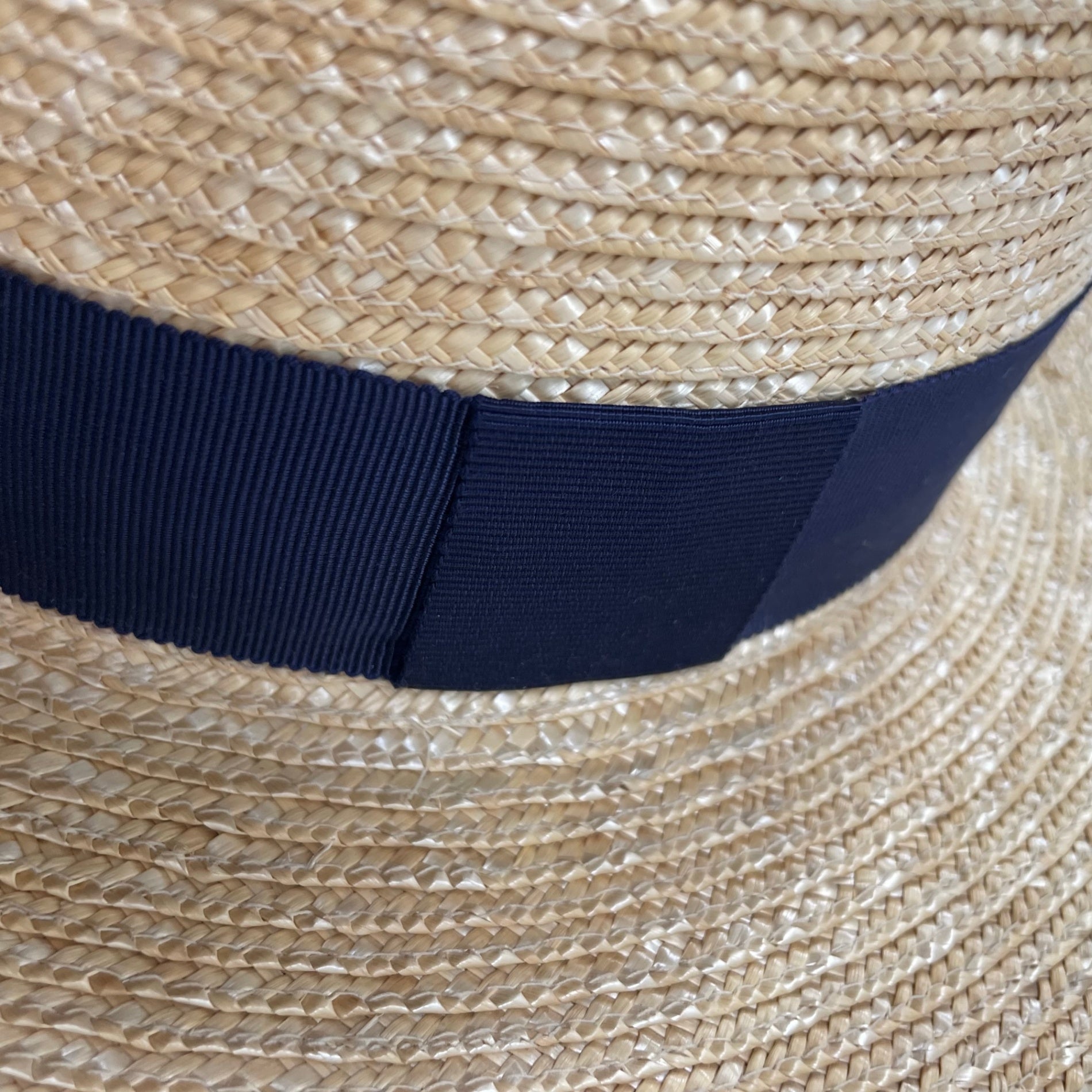 NAPRON ナプロン / ストローハット カンカン帽 参考定価：18,000程度 頭囲：58