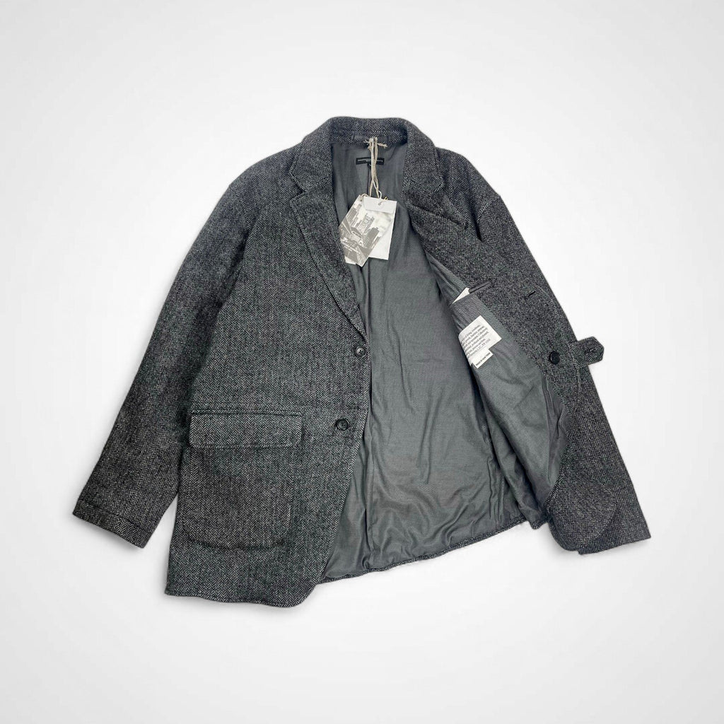 ENGINEERED GARMENTS エンジニアドガーメンツ / Slanted Jacket ヘリンボーンツイード 24AW 極美品 参考定価：68,000+tax SIZE:M