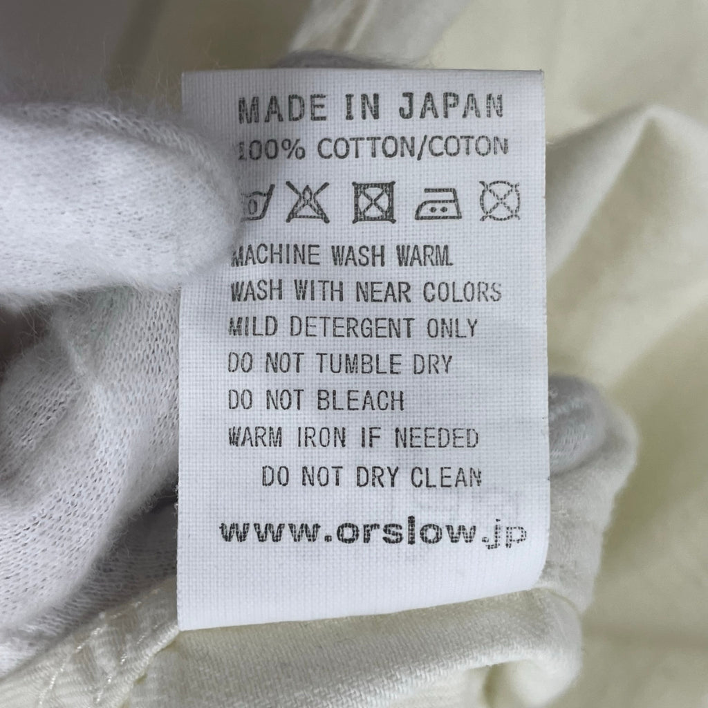 orslow オアスロウ / US NAVY OFFICER HALF SLEEVE SHIRT 参考定価：17,000+tax SIZE：2