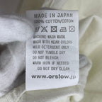 orslow オアスロウ / US NAVY OFFICER HALF SLEEVE SHIRT 参考定価：17,000+tax SIZE：2