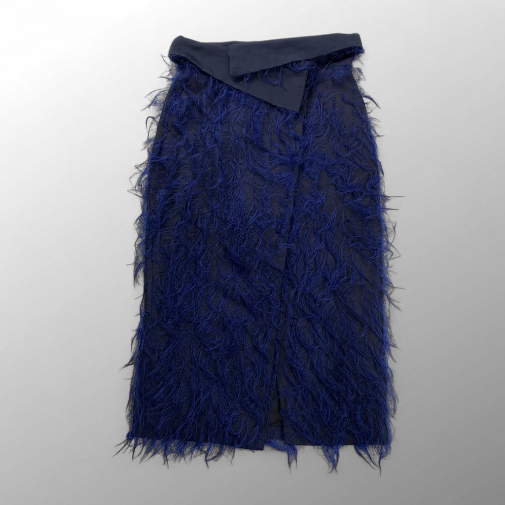 CITY シティ / ハイウエストフリンジスカート 参考定価：26,000+tax SIZE:FREE