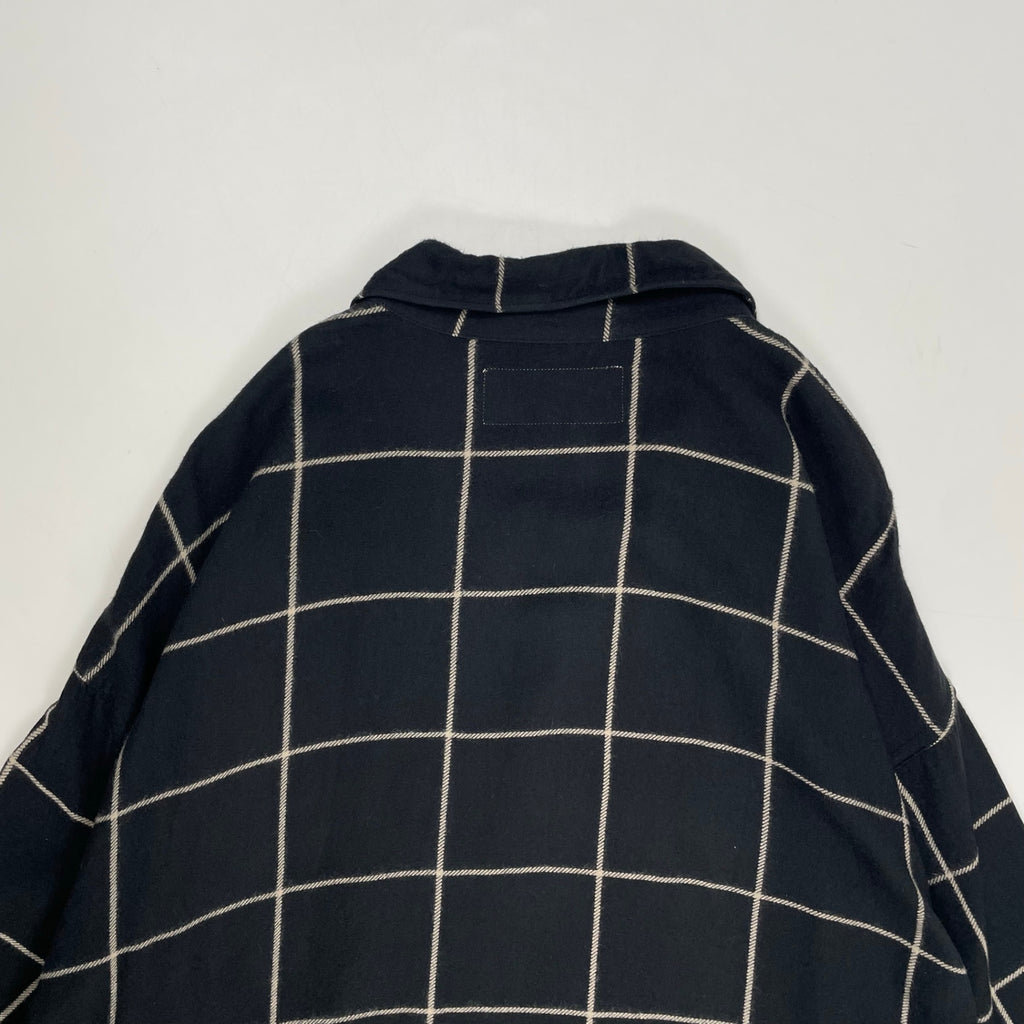 SHUTTLE NOTES / ソフトツイルオープンカラーシャツ 参考定価：18,000程度 SIZE:L