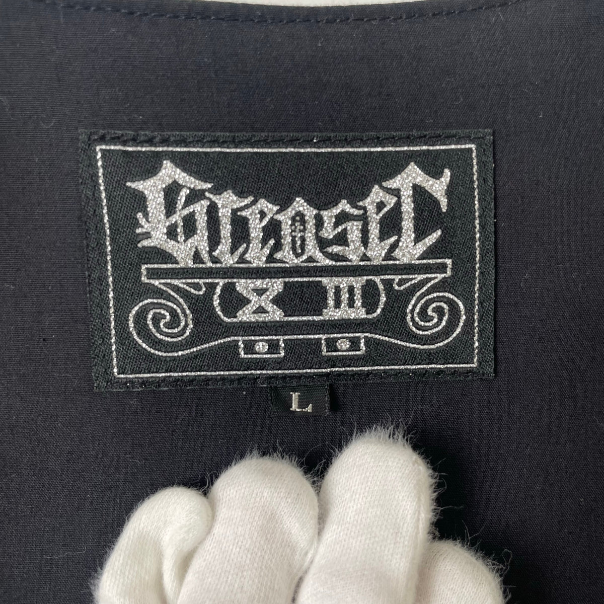 GREASER / 刺繍ロゴツイルヘビーベスト 参考定価：15,000程度 SIZE:L