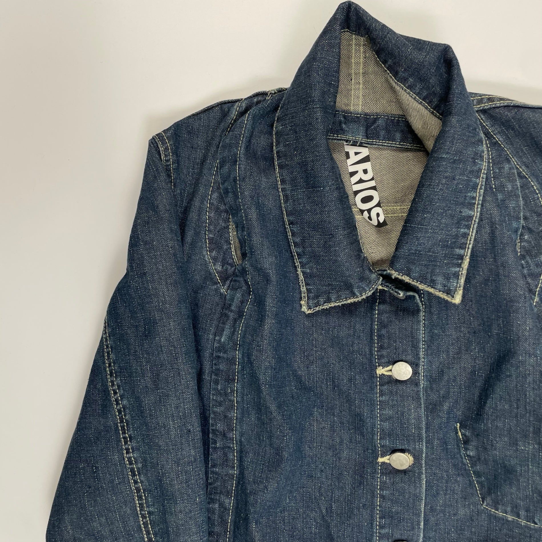 MARIOS マリオス / 変形デニムジャケット インディゴ 参考定価：55,000程度 SIZE:L