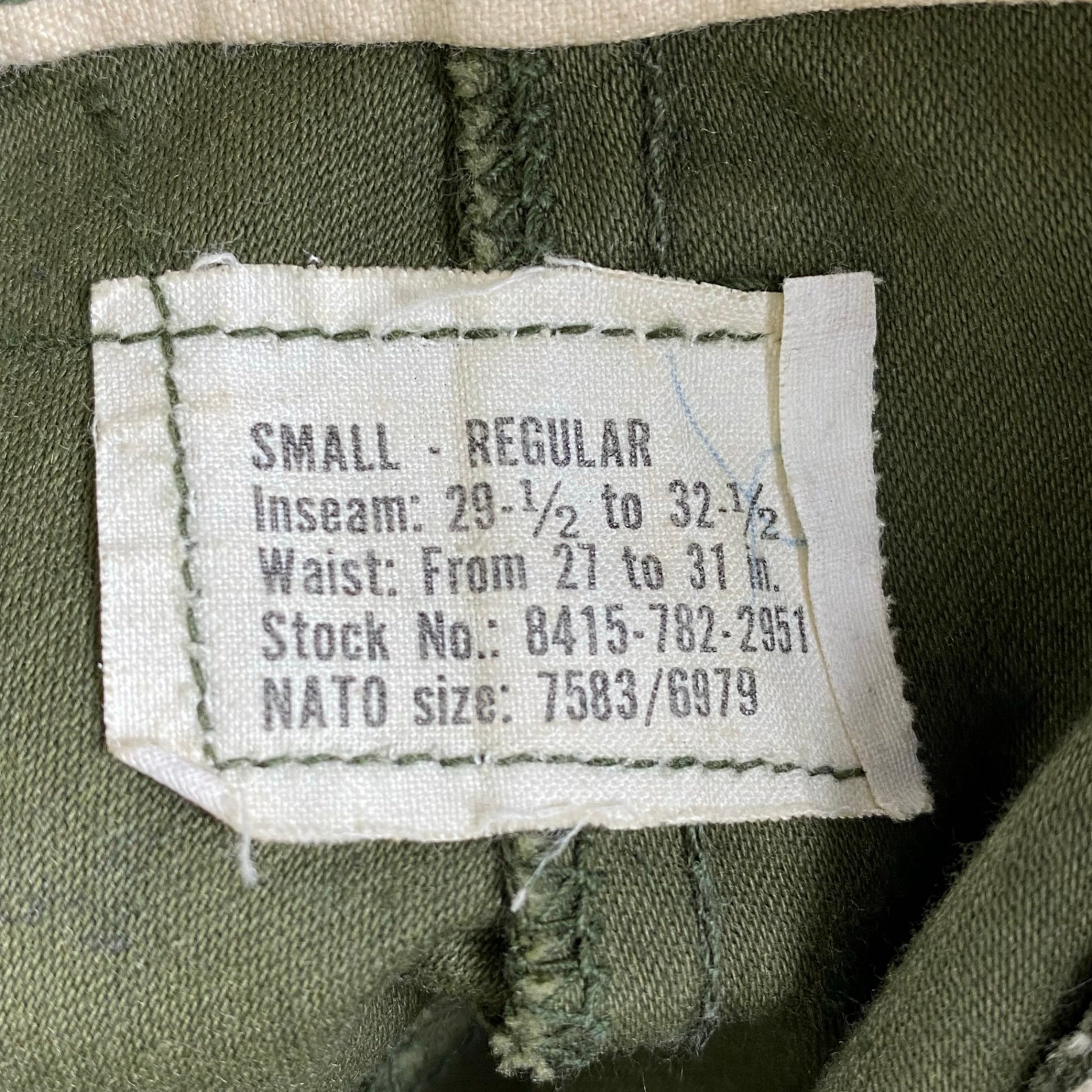 ミントコンディション US ARMY / 72年製 M-65後期 ミリタリーカーゴパンツ SIZE:SMALL-REGULAR