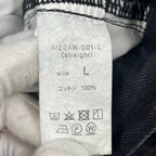 ai no de / KURASHIKIストレートデニムパンツ 参考定価：20,000程度 SIZE：L