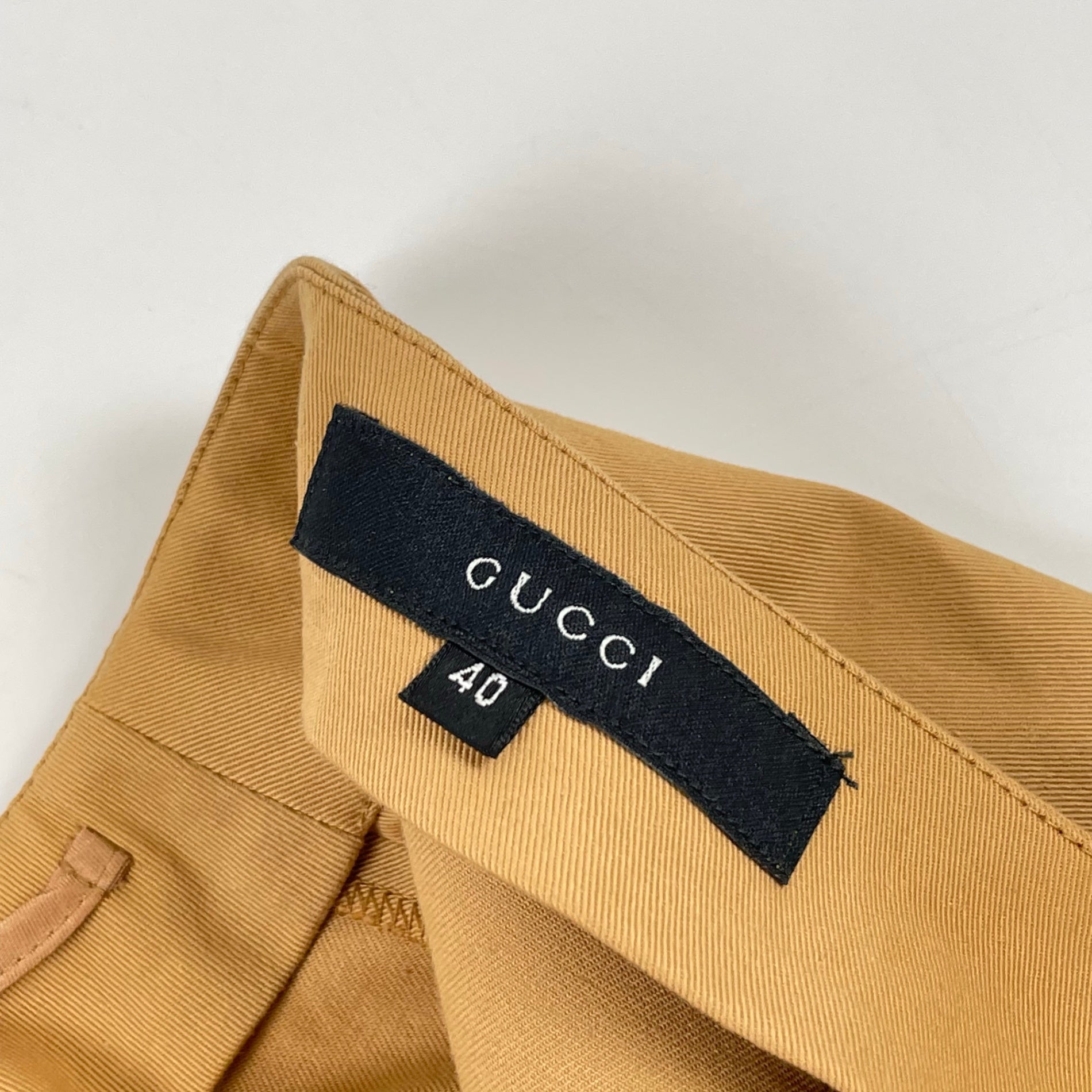GUCCI / リボンデザインスカート トムフォード期 ZAMA SPORT SIZE:40