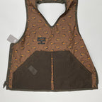 BEAMS PLUS ビームスプラス / Adventure Vest Polyester Animal Print 参考定価：28,000+tax SIZE:M