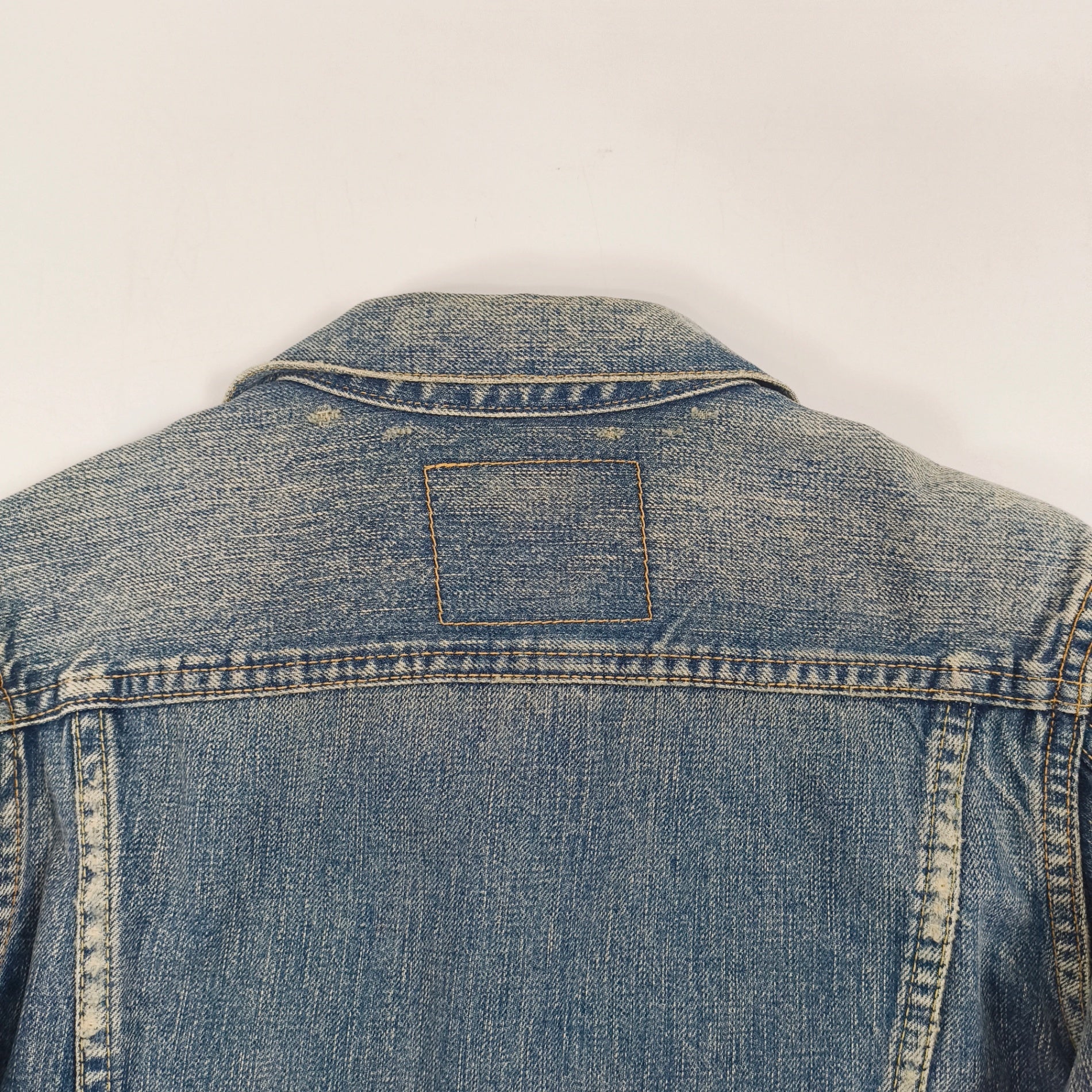 STAMMBAUM × L'APPARTEMENT / 別注 ヴィンテージ加工デニムジャケット SIZE:M