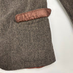 Polo by Ralph lauren ポロ バイ ラルフローレン / 80s 段返りバージンウールテーラードジャケット SIZE：L