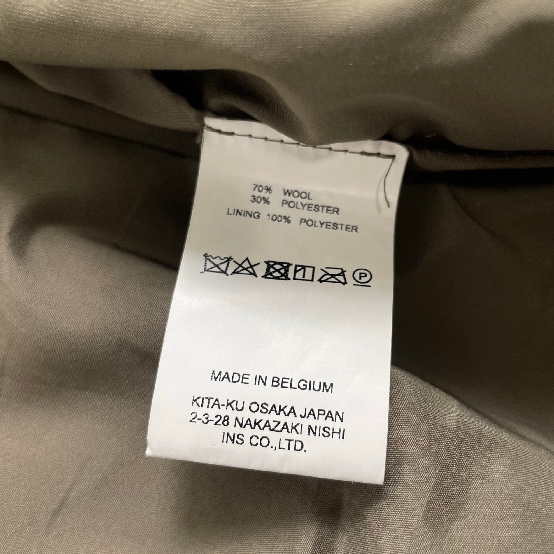 BASISBROEK バージスブルック / ウールショートジャケット 参考定価：21,600+tax SIZE:3