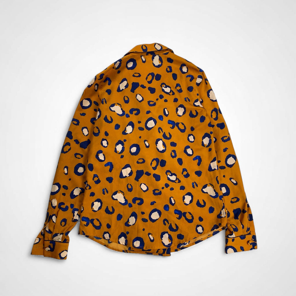 3.1 Phillip Lim スリーワン フィリップリム / アニマル柄パイピングジャケット パジャマシャツ SIZE：XS