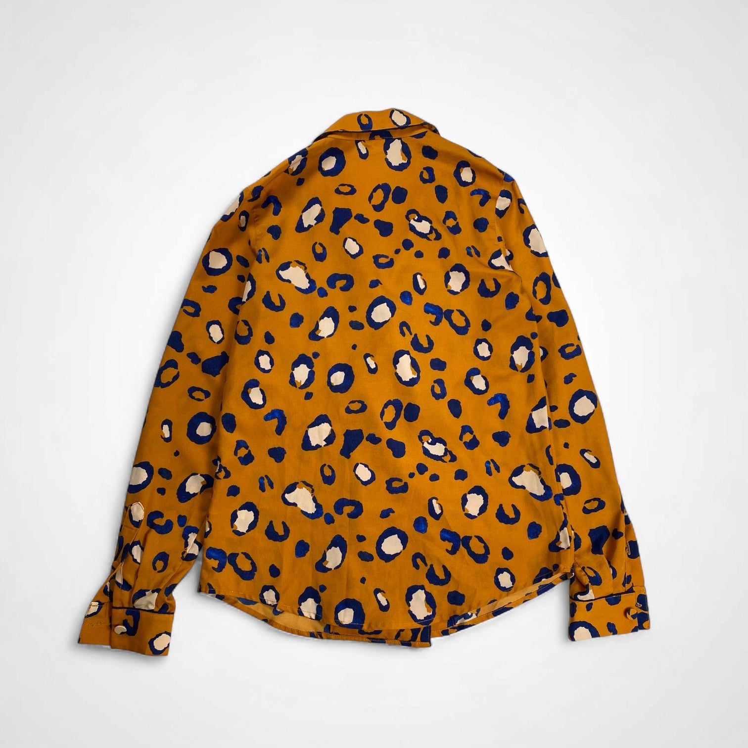 3.1 Phillip Lim スリーワン フィリップリム / アニマル柄パイピングジャケット パジャマシャツ SIZE：XS