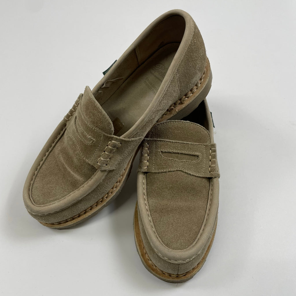 Paraboot パラブーツ / NANTESスウェードローファー 美品 箱付 参考定価：76,000+tax SIZE:5.5(24-24.5cm)