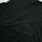 AURALEE オーラリー / LUSTER PLAITING HI NECK L/S TEE ブラック 参考定価：15,000+tax SIZE:3
