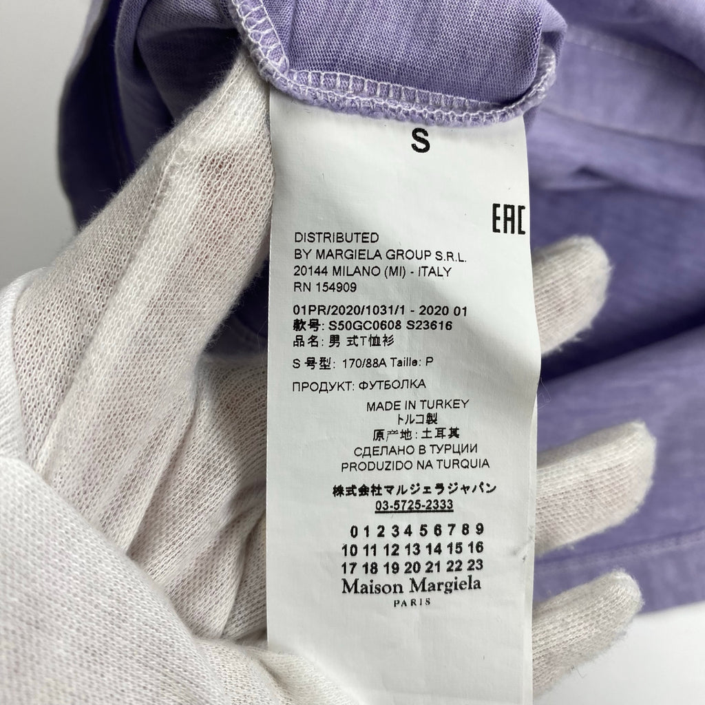 Maison Margiela メゾン マルジェラ / パックTEE 半袖 Tシャツ ライトパープル SIZE：S