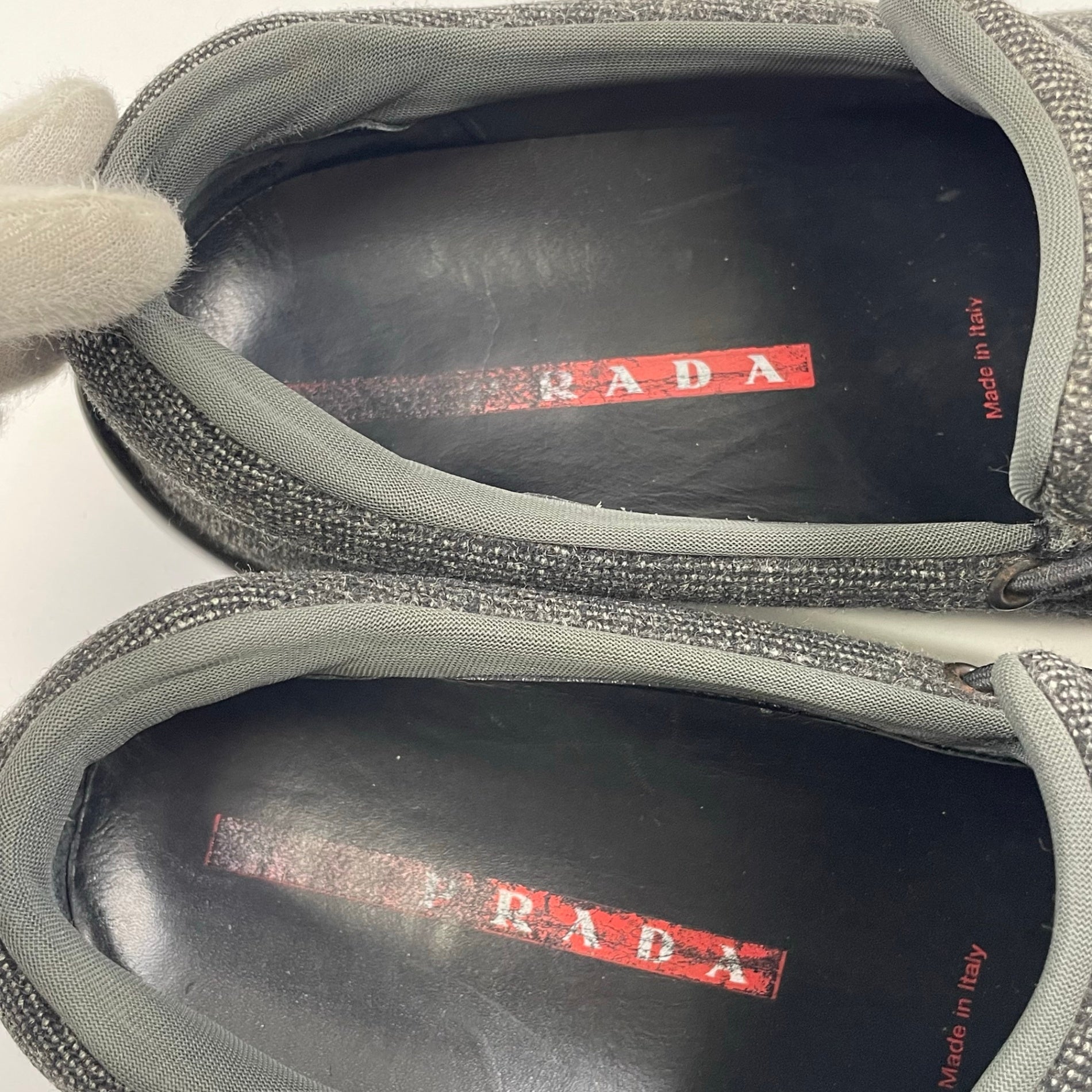 PRADA SPORT プラダ スポーツ / ウールローファー スリッポン SIZE:6